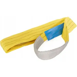 Lifting webbing sling GEKO G03910, 3 t capacity, 1 m length, 90 mm width