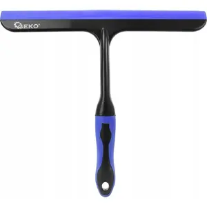 Window and mirror squeegee GEKO G73860 — 25 cm rubber blade, hand tool for cleaning glass