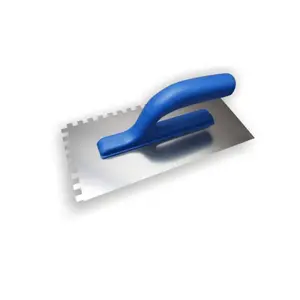 Stainless Steel Notched Trowel Kubala 130 x 270 mm 6 x 6 mm