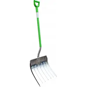 Shovel GEKO D00003 aluminium snow shovel BIG — metal blade, long handle