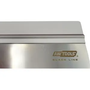 Шпатель AWTools AW302613 нержавеющая сталь 550 мм лезвие, 60 мм ширина, резиновая ручка для фасадных работ