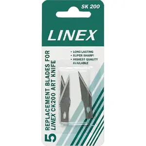 Utility knife blades Linex LINEX SK200 replacement blades (mpn 100412215)