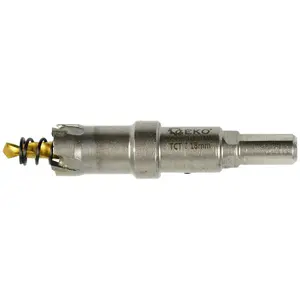 Hole Saw for Metal GEKO 18 mm with Titanium Drill Bit — 100 pcs