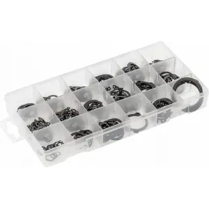 Circlip and Retaining Ring Set, högert technik HT8G503 — 225 pcs internal and external