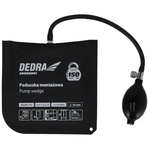 Гидравлический домкрат с подставкой Dedra DED06M01, 1 шт.