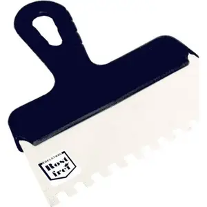 Trowel EPM trapezoid stainless 150 mm, serrated 6x6 (E-324-3152)