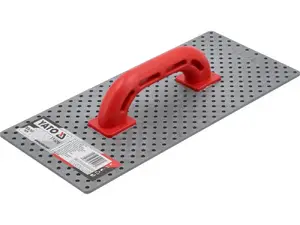 Plaster trowel YATO YT-5218, PVC blade, 37 cm × 16.5 cm
