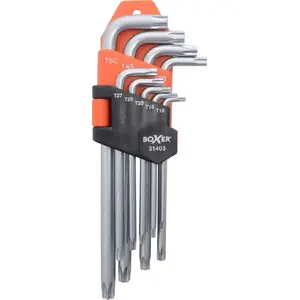 Набор ключей TORX BOXER 9 предметов — хромованадиевая сталь