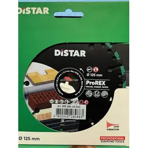 Dimanta disks MILWAUKEE PRO REX 125 x 2.5 x 22.2 mm griešanai