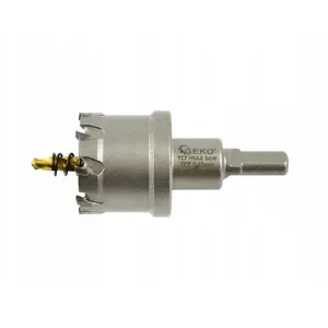 Hole Saw for Metal GEKO 40 mm with Titanium Drill Bit and Carbide Teeth