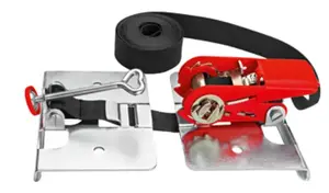 Clamp BESSEY SVH400, 4 m opening, stainless steel, black/red