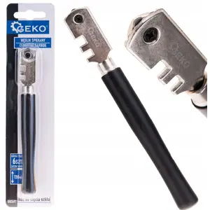 Glass cutting knife GEKO model 6/240 with 6 cutting wheels