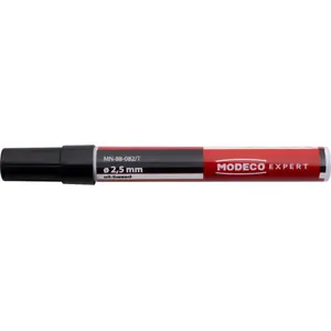 Paint Marker Expert+ MN-88-082/T — oil-based black, tube 10 ml, tip 2.5 mm