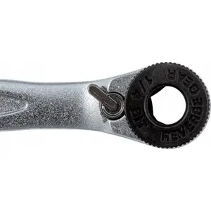 Ratchet 1/4" reversible with 8 mm loop wrench, BAHCO 583021