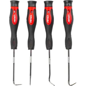 Hooked-tip screwdriver set Amio AMI-02828 — hooked/angled tips for precision and grip