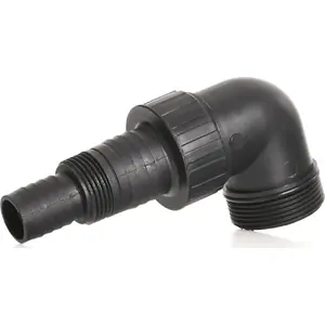 Elbow Reducer Fitting GEKO G81401B for Pump, Plastic, sizes 1", 1-1/4", 1-1/2"