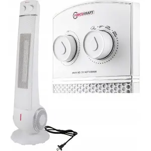Electric fan heater BAHCO TERMOWENTYLATOR 2-F 2200W, model FK-FH15