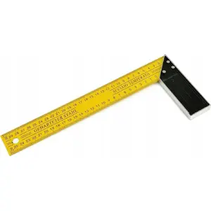 Carpenter's Square GEKO G29073 300 mm (12/120) — steel layout square