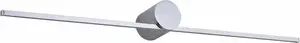 Wall Light Light Prestige Modern Slim chrome — elongated mirror sconce