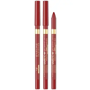 Lip liner Eveline Variete classic red (07) — gel formula, precise contouring