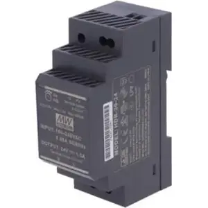 Проводной блок питания на DIN-рейку 24V DC 30W, черный, ZS-24/30 от xxxx_ Premium Lux (Mojeledy)