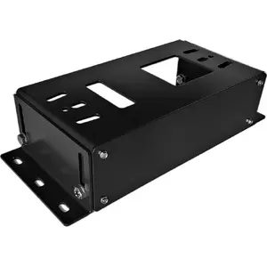 Montāžas pamatne PRESBET 10,5–16 cm RAL7016 cinkota priekš vadības NICE FAAC GENIUS BENINCA KEY CAME ROGER
