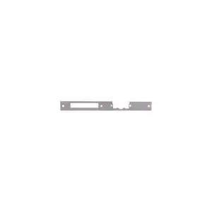 Door strike plate ORNO SP250WC-M — long straight escutcheon for electric strikes R3/R4 universal