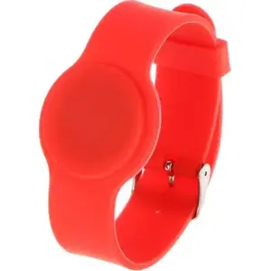 Wristband with RFID tag Atlo ATLO-707/R — silicone wrist strap, passive HF RFID access/control tag