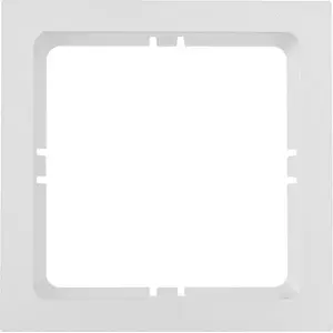 Bezel-W mounting frame for Engo EASY, E25 and E20i series regulators, white