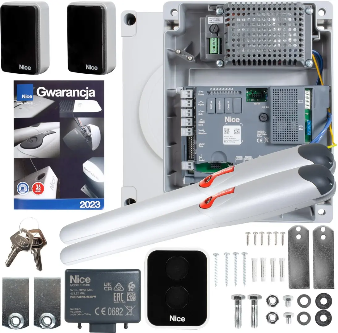 Nice WINGO 3524HS ERA ONE HI-SPEED swing gate kit Photo 2