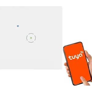 Wall switch ORNO ORNO TUYA flush-mounted single smart Wi‑Fi, white
