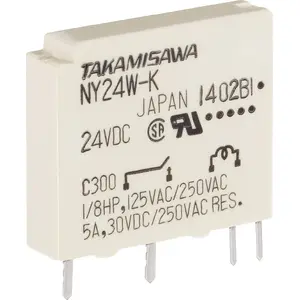 Print relay BENEDICT NY-24W-K-IE 24 V DC, 5 A, 1 × normally closed contact