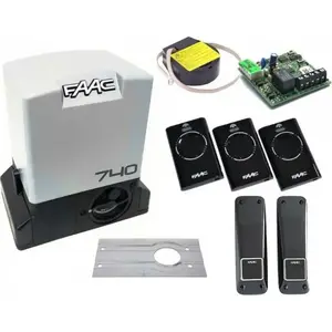 Gate automation starter kit FAAC Delta 2 (model 11214)