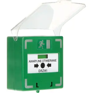 Emergency Door Release Button Yotogi APWK-LED — surface-mounted emergency door opener with LED indicator