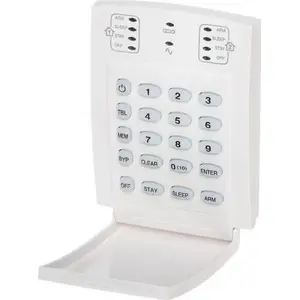 Vadu pieslēdzama signalizācijas paneļa tastatūra Paradox K-10V — K-10V modelis, vadu tastatūra