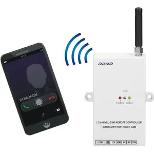 Gate controller ORNO OR-GB-449 with GSM control and USB input