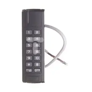External Proximity Reader with Keypad RoGer PRT12EM-G — EM 125 kHz, dark gray