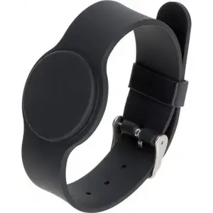 Wristband with RFID tag Atlo ATLO-707/B — reusable wrist strap with integrated RFID transponder