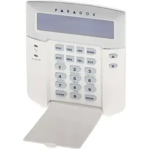 Signalizācijas centrāles tastatūra Paradox K-641/PLUS — vadu vadības panelis