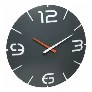 Quartz wall clock TFA 60.3536 Circle, 35 cm diameter, 35 mm height, AA 1.5V