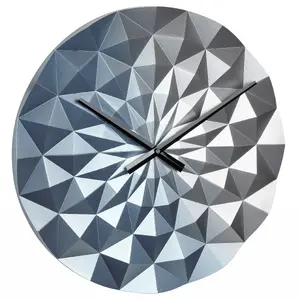 Кварцевые настенные часы TFA 60.3063 Circle Blue, диаметр 39,6 см, глубина 44 мм, AA 1,5 В