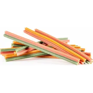 Лакомство для собак Duvo+ Garden Bites Vegan Triple Sticks XL 25 см, упаковка 3 шт.