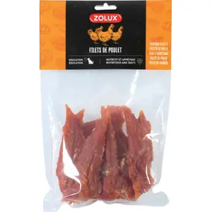 Sukāma barība suņiem ZOLUX Filet z kurczaka 300 g — vistas fileja mērcē, pilnvērtīga ēdienreize