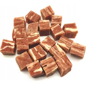 Suņu barība IdeaPet IDEAPET 500 g — kubiņi ar pīli un zivīm, pilnvērtīga sausā barība