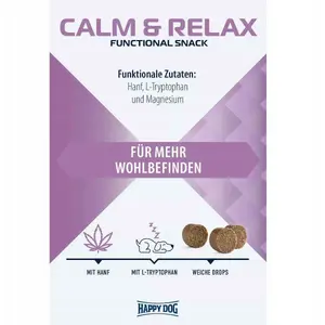 Лакомство для собак happy dog Care Snack Calm & Relax 100 г — успокаивающее поощрение