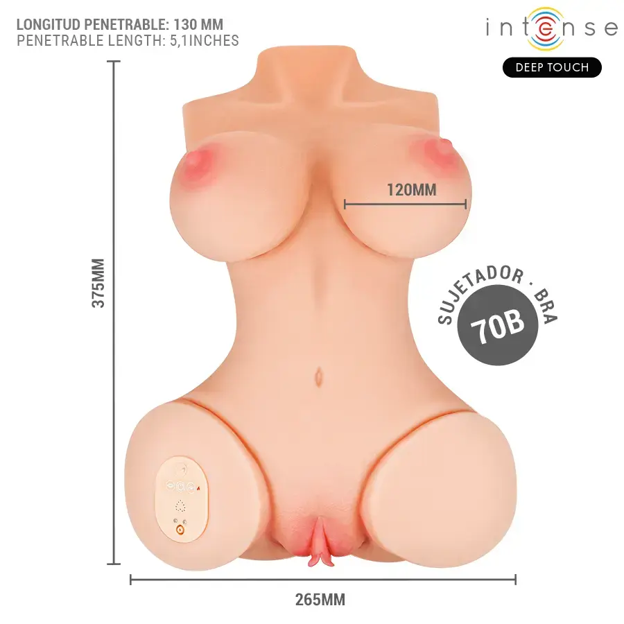 INTENSE BODIES & MASTURBATORS торс Vero 5,5 кг Photo 6