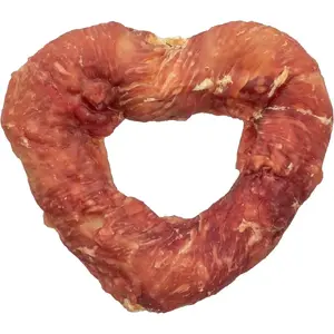 Suņu zobu košļājamais Trixie Denta Fun Heart 50×40 g — sirds formas zobu gardumi