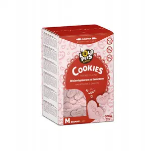 Suņu gardumi LOLO PETS CLASSIC Valentīndienas cepumi ar liellopa skrandu 700 g
