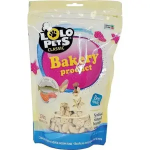 Лакомство для собак LOLO PETS CLASSIC Печенье с лососем в дойпаке 350 г