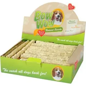 Лакомства для собак MIRA MAR Bow Wow трубочки с рубцом, 50 шт.